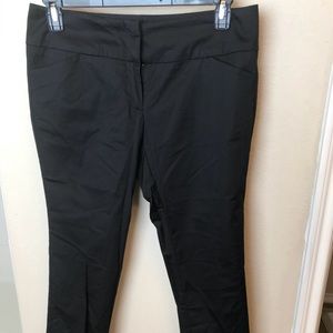 Black Size 8 Capri Slacks